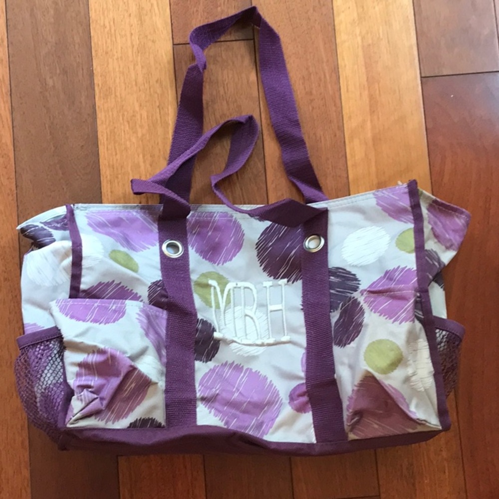 Thirty one monogrammed MRH bag